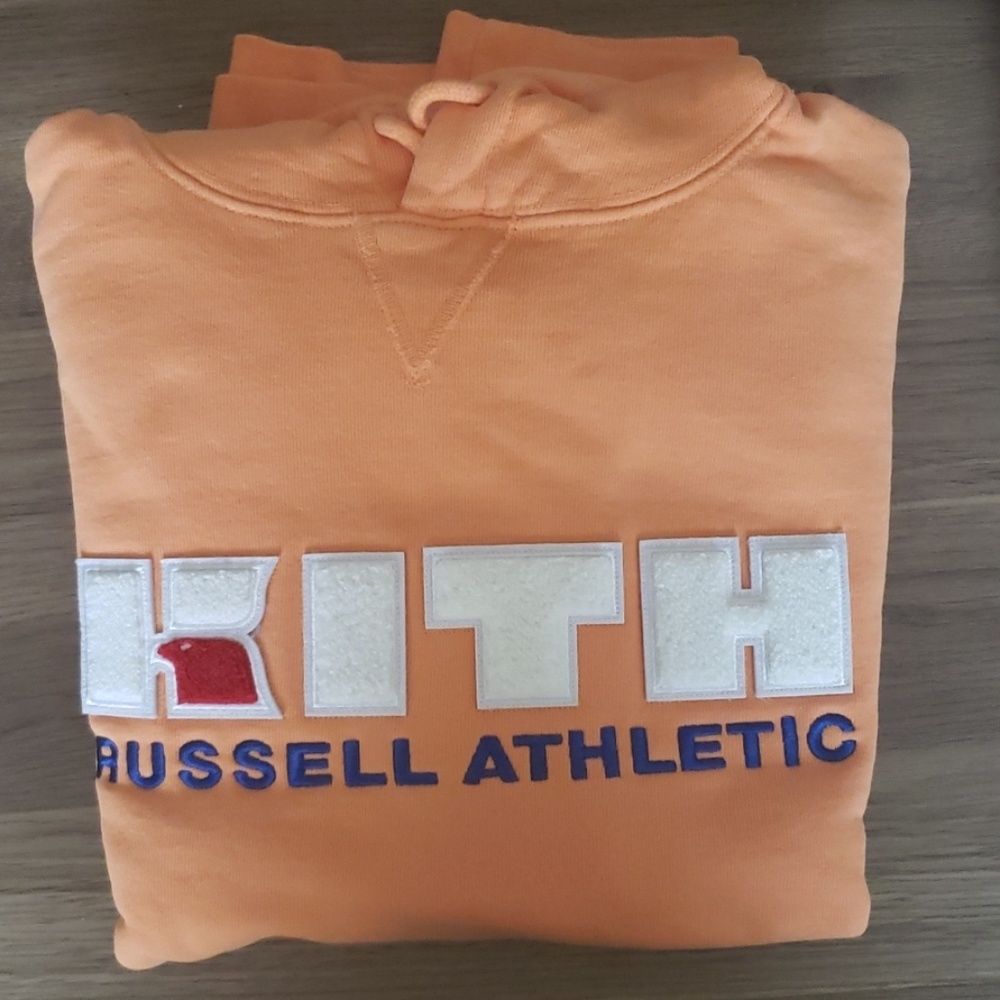 Kith x Russell Varsity Logo Hoodie